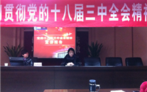 龙8头号玩家集团党委派员参加学习贯彻党的十八届三中全会宣讲报告会